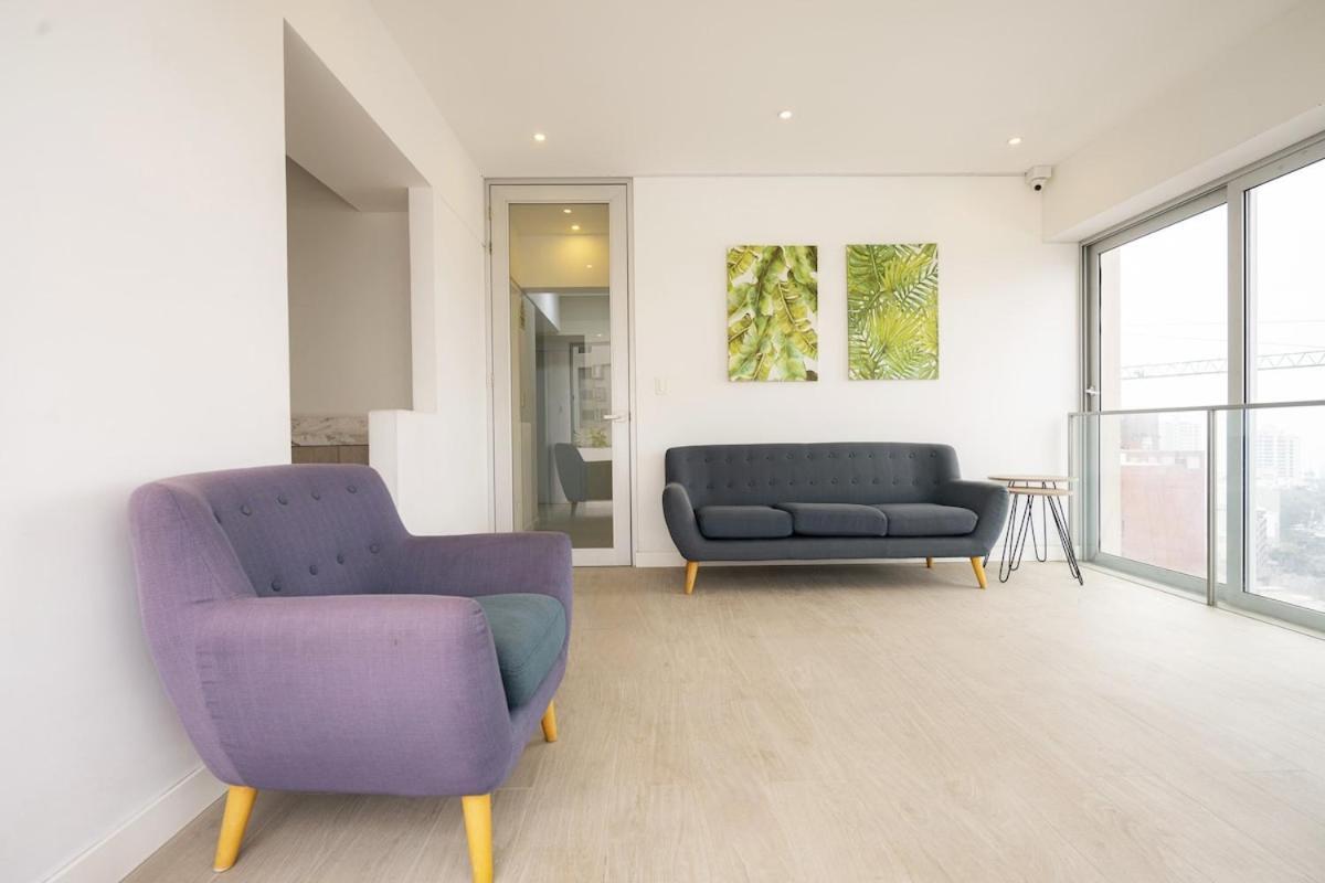 Apartamento Balta - With Panoramic View In Kennedy Park Lima